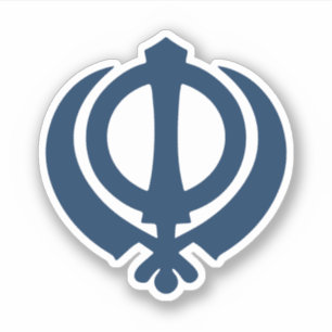 Adesivo Símbolo Khanda (Sikh)