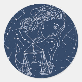 Adesivo Símbolo liar zodiaco