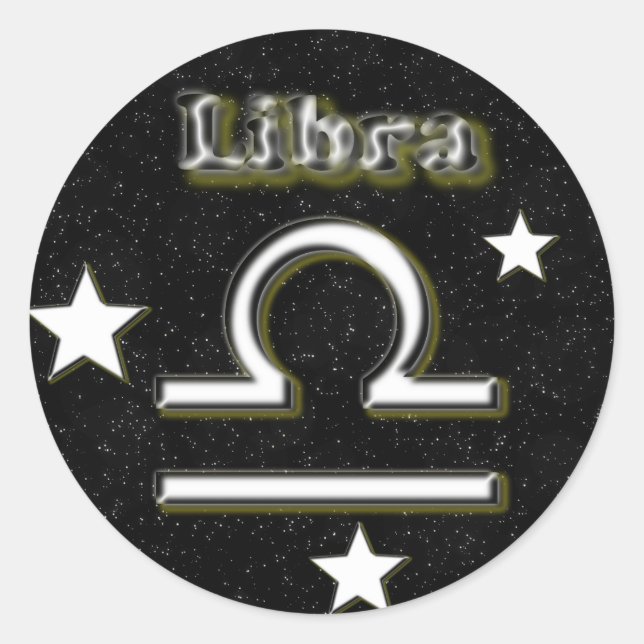 Adesivo Símbolo Libra (Frente)