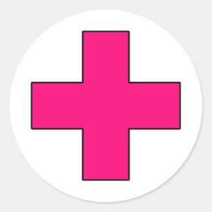 Adesivo Símbolo médico transversal médico da guarda das