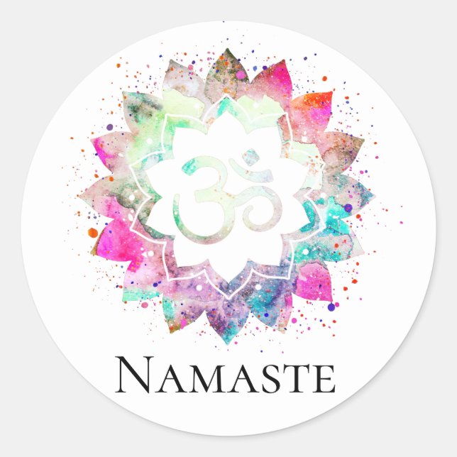 Adesivo *~* Símbolo MF Espiritual Lotus Flower Mandala (Frente)