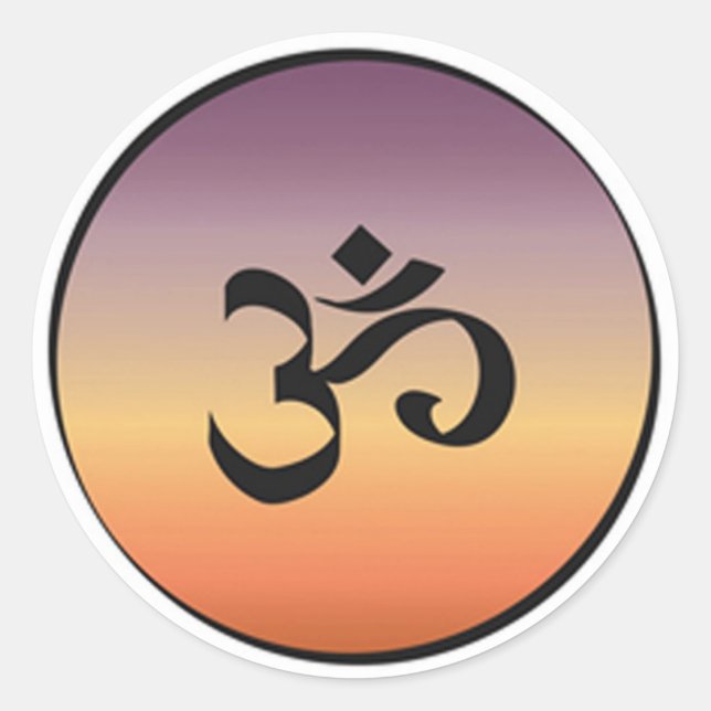 Adesivo Símbolo Om (Frente)
