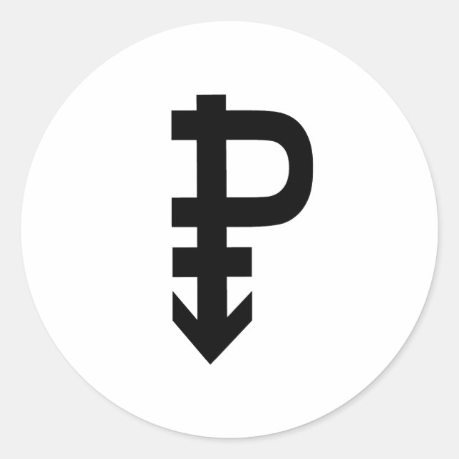 Adesivo Símbolo Pansexual (Frente)