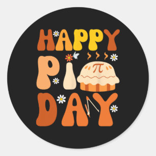 Adesivo Símbolo Pi Day 3,14 Pie Day Pi Para Amantes De Mat