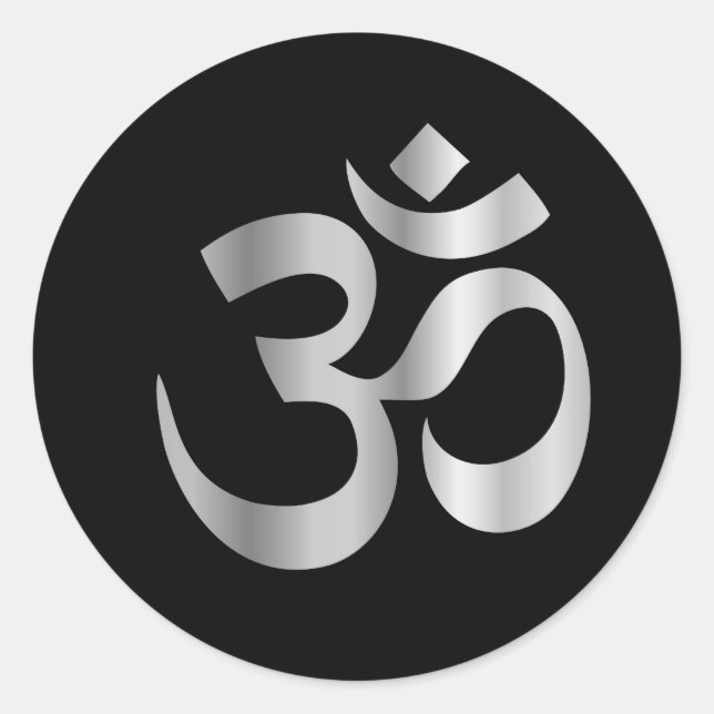 Adesivo Símbolo Religioso do Hinduísmo - Pranava (Frente)