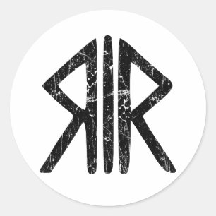 Adesivo Símbolo religioso dos Deuses da Via Romana Antigui