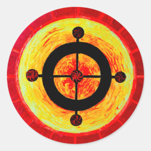 Adesivo Símbolo solar Celta