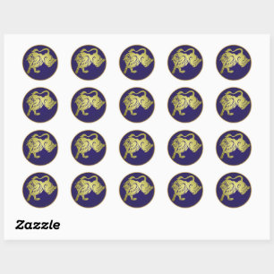 Adesivo Símbolo Taurus Zodiac