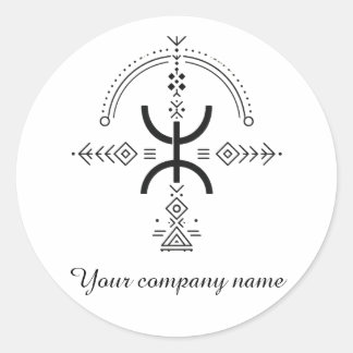 Adesivo Símbolo Tradicional de Tatuagem Amazigue