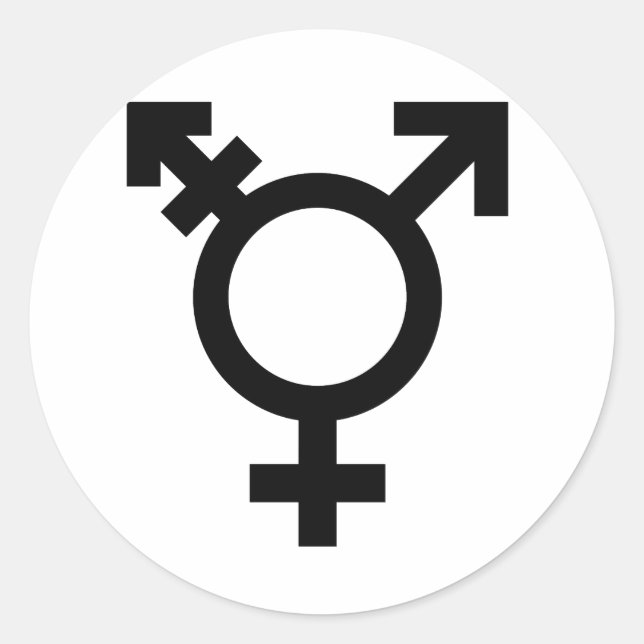 ADESIVO SÍMBOLO UNIVERSAL TRANS PRETO (Frente)