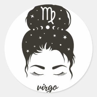 Adesivo Símbolo Virgo Zodiac