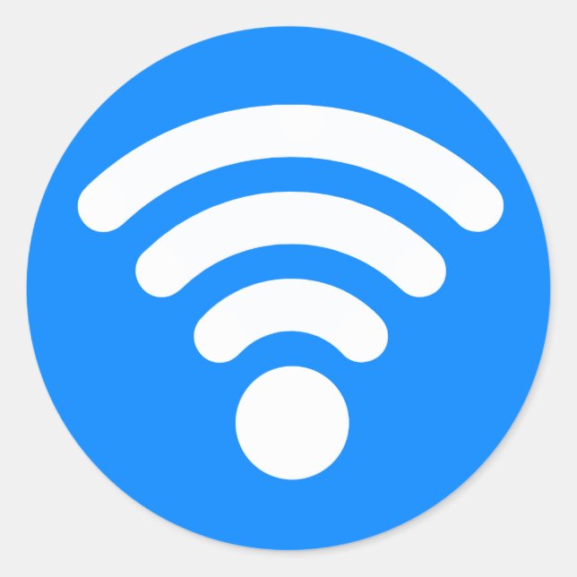 Adesivo Símbolo Wifi (Frente)