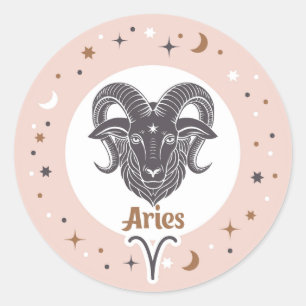 Adesivo Símbolo Zodiac Aries
