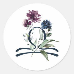 Adesivo Símbolo Zodiac Star Libra