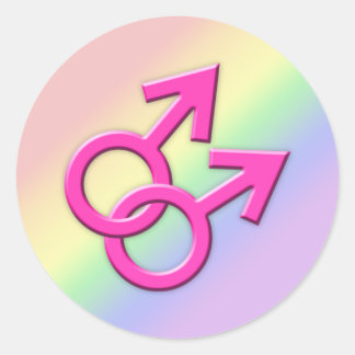 Adesivo Símbolos Cor-de-Rosa Ligados Coles Stickers 01