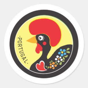 Adesivo Símbolos de Portugal - Galo de Barcelos