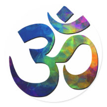 Símbolos Om Yoga Coloridos