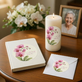 Adesivo Simpatia de Aquarela de Vintage Personalizada