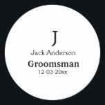 Adesivo SIMPLE MINIMAL adicione seu nome presente personal<br><div class="desc">design</div>