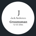 Adesivo SIMPLE MINIMAL adicione seu nome presente personal<br><div class="desc">design</div>