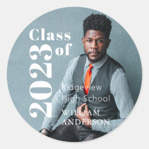 Adesivo Simple Photo Graduation Photo