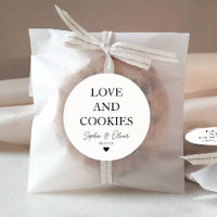 Simples e Clássico AMOR COOKIES Favorito de Casame