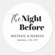 Simples Elegante A Noite Antes do Jantar de Rehear