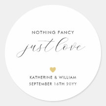 Simples Elegante Nada Rico Apenas Ama Dourado Cora