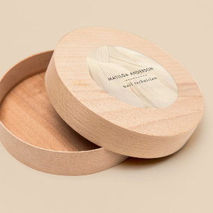 Adesivo Simples Elegante Natural Abstrato Pintado