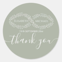 Simples elegante romântico do sábio infinito