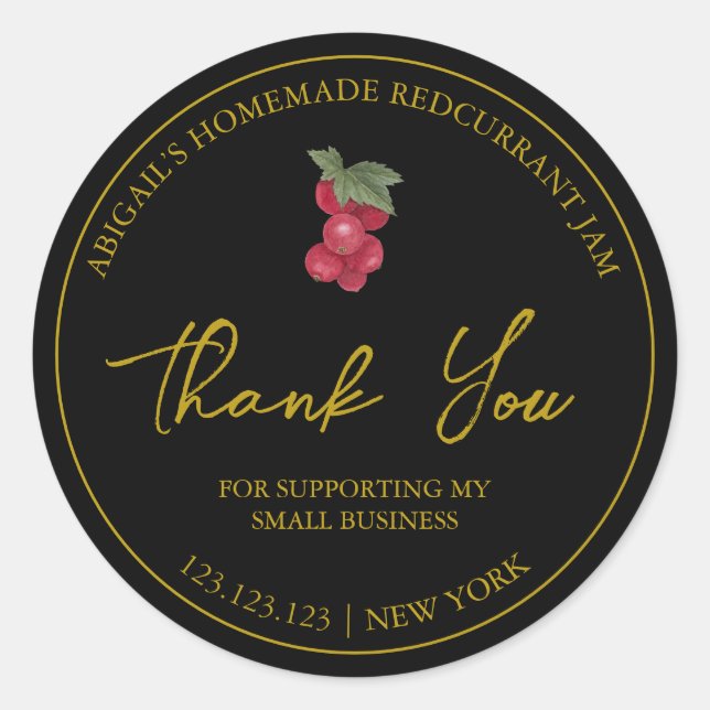 Adesivo Simples Emperramento de groselha Redundante em Cas (Frente)