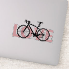 Adesivo Simples estilo europeu moderno Legal amor à bicicl