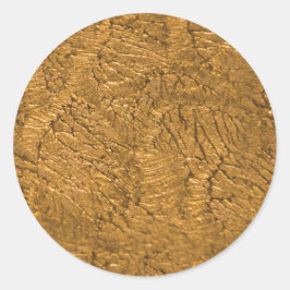 Adesivo Simples Faux Dourado.