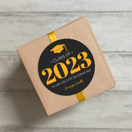 Adesivo Simples Moderno 20__ Graduation Gift Sticker