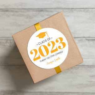 Adesivo Simples Moderno 20__ Graduation Gift Sticker