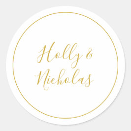 Adesivo Simples Natal Elegante | Vedantes de invólucro bra