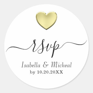 Adesivo Simples Ouro - RSVP