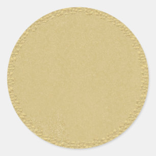 Adesivo Simples personalizável Dourado