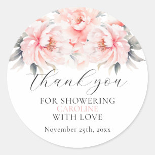 Adesivo Simples Pessoas Florais CHÁ DE PANELA Rosa Esmagad