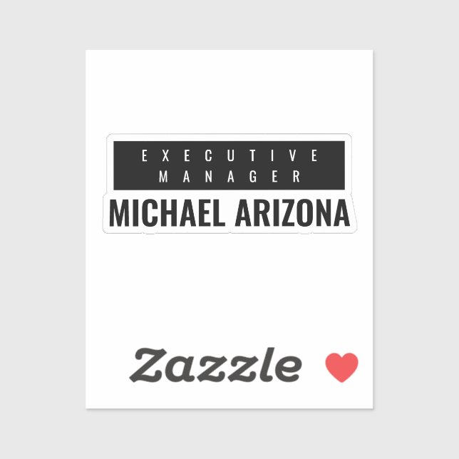 Adesivo Simples Plana Mínima Preta e Branca (Folha)