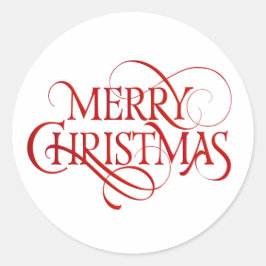 Adesivo Simples Red Felry Natal Elegante