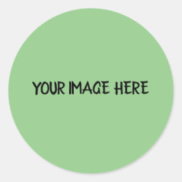 Adesivo SIMPLES RODADA CLÁSSICA DE ESTILO DE TEXTO EM lara