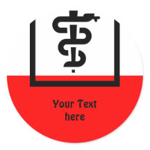 Simples símbolos - Rod de Asclepius + suas ideias