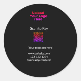 Adesivo Simples varredura mínima para pagar o esquema de l