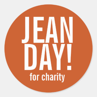 Adesivo Simples Vinhetas Laranja De Jean Day