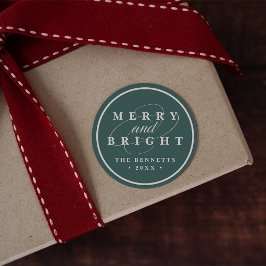 Adesivo Simplesmente Feliz Spruce | Feriado Personalizado