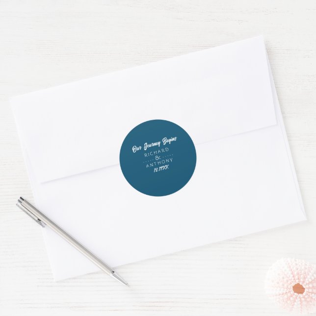 Adesivo Simplesmente Moderno, Trendy Wedding (Envelope)