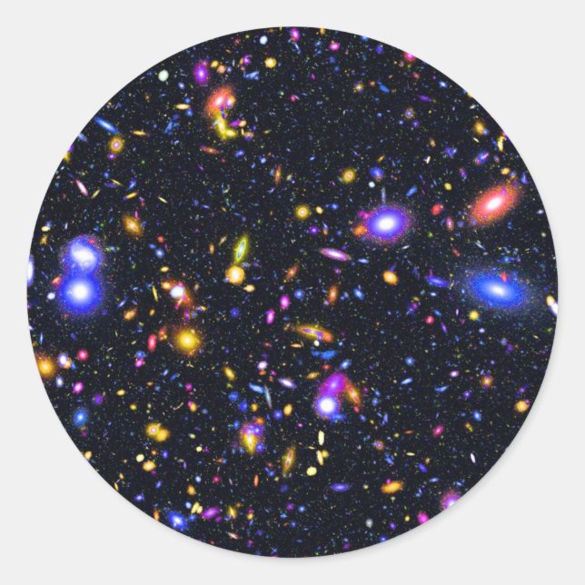 Adesivo Simulação do Telescópio Espacial James Webb - Arte (Frente)