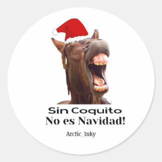 Adesivo Sin Coquito No Es Navidad