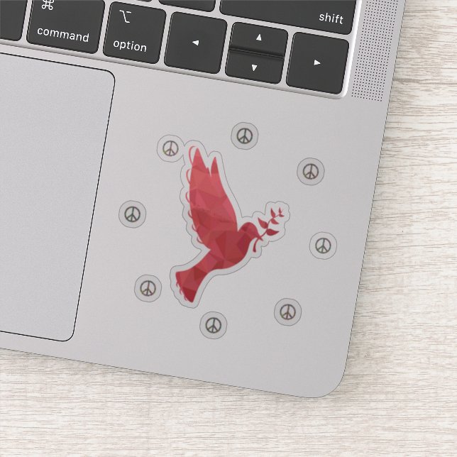 Adesivo Sinais de Dove e Paz (Detalhe)